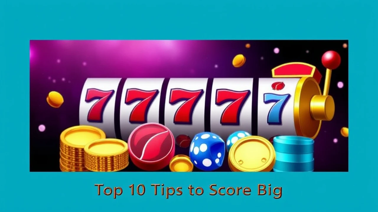 Dominating Online Slot Games: Top 10 Tips to Score Big