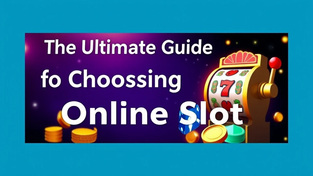 The Ultimate Guide for Choosing Top Online Slots